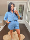 Effortless Chic Chambray Denim Set