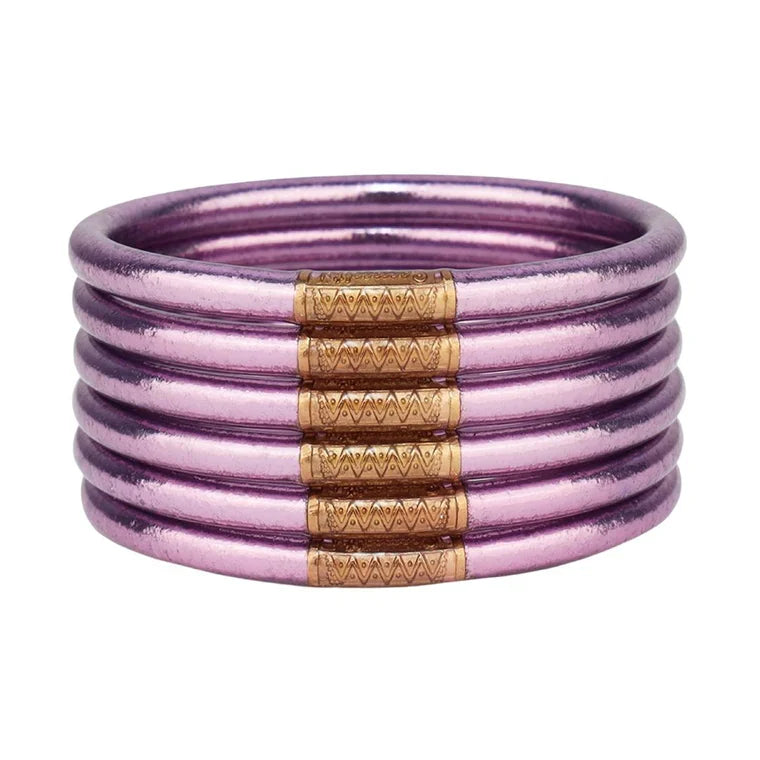 Budha Girl Lila Bangle™ (ASB™) bracelets, set of 6
