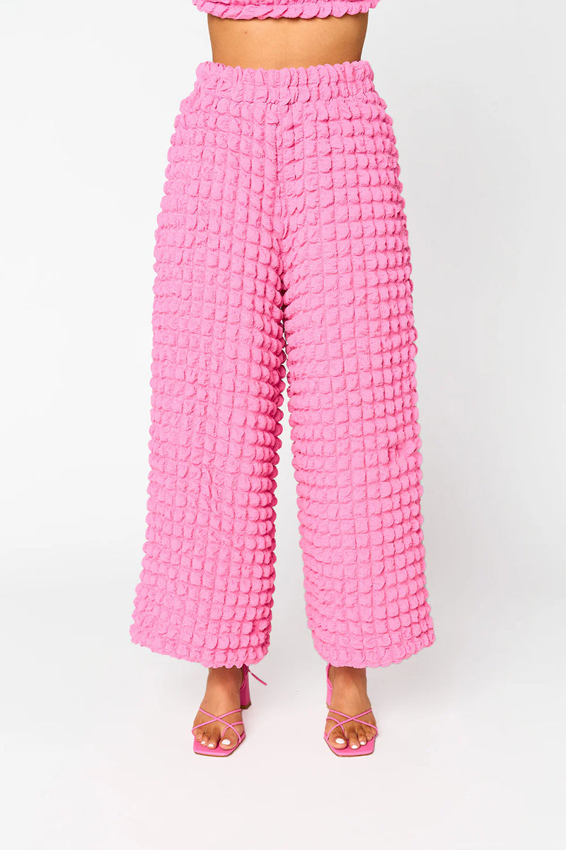 BuddyLove Meritt Bubblegum pink tank top and pants set