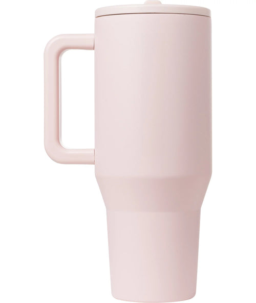 HydroJug pink sand 32 oz travel tumbler