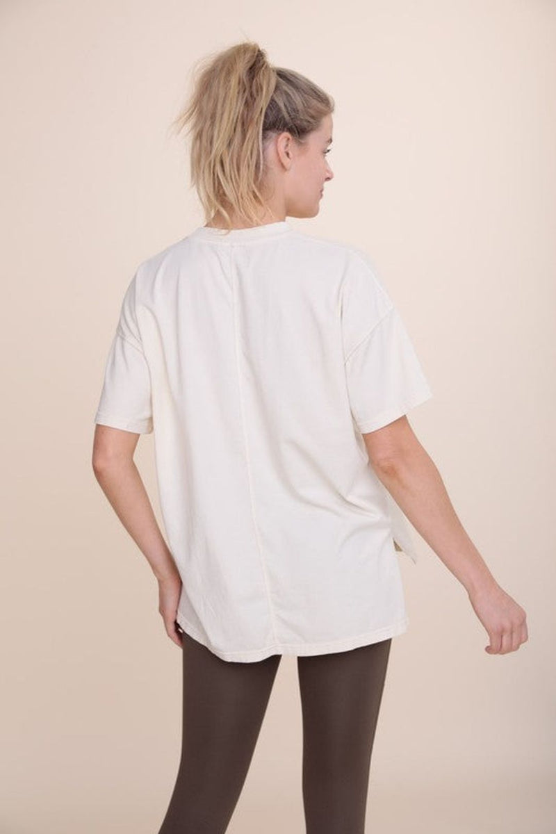 Mono B Marsh Short Sleeve Top