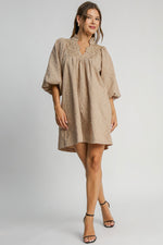 ladies umgee taupe dress