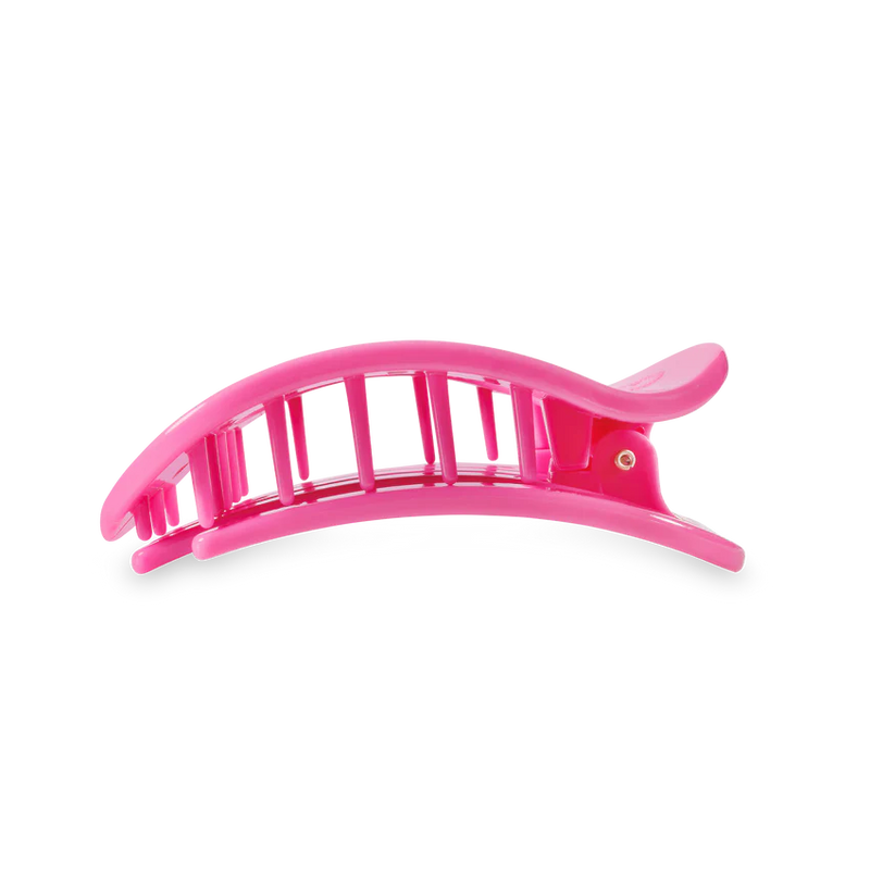 teleties flat round hair clip