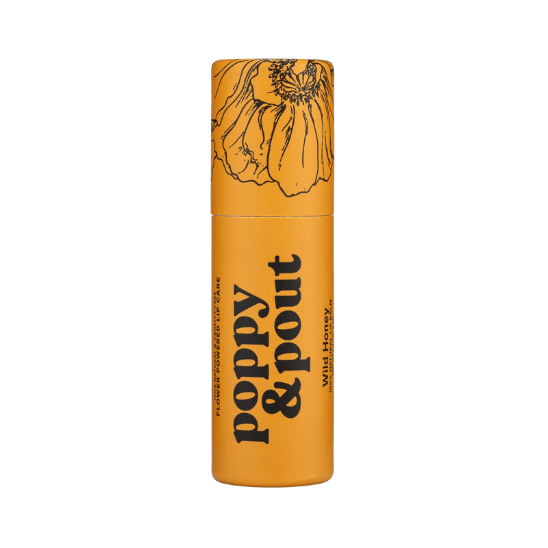 Poppy and pout Wild Honey lip balm