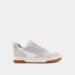 Shu Shop Romi beige and pastel low top sneakers