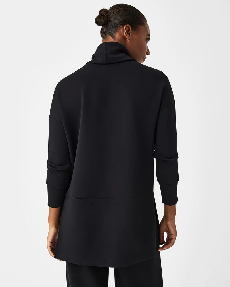 Spanx AirEssentials turtleneck top in very black