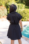 resort wear black dress