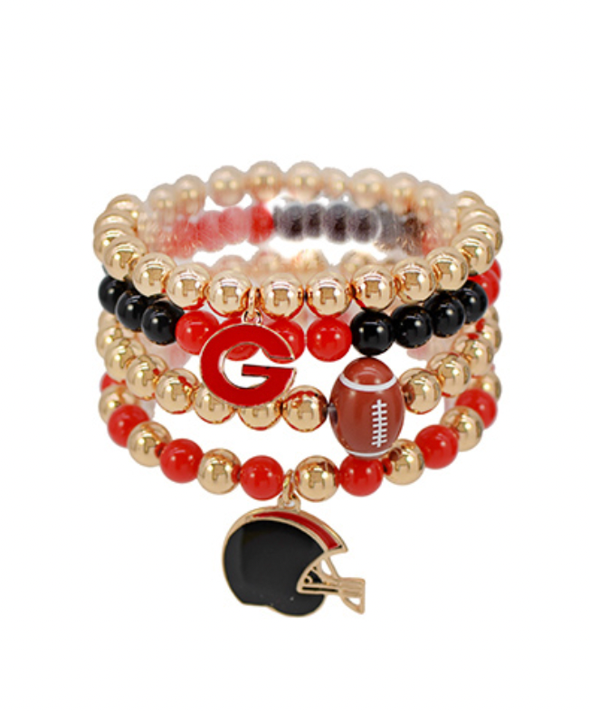 GEORGIA bulldogs bracelets football