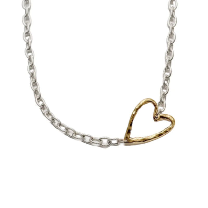 Islewild everyday heart necklace