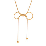 idlewild everyday bow necklace