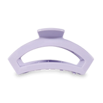 teleties lilac open claw hair clip