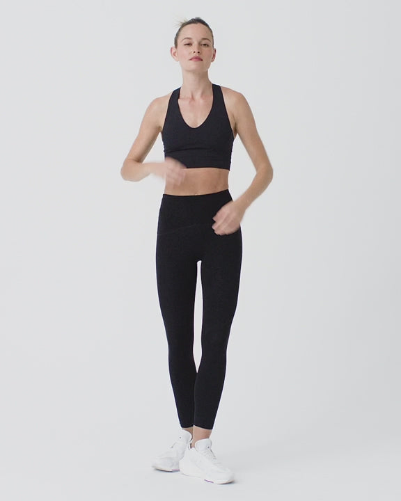 Spanx Booty boost 7/8 black leggings