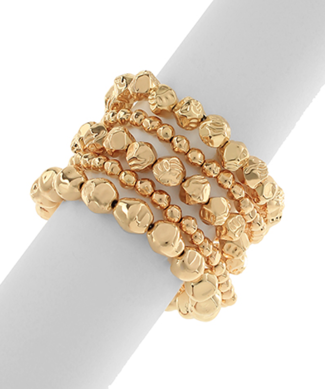 bracelet set gold