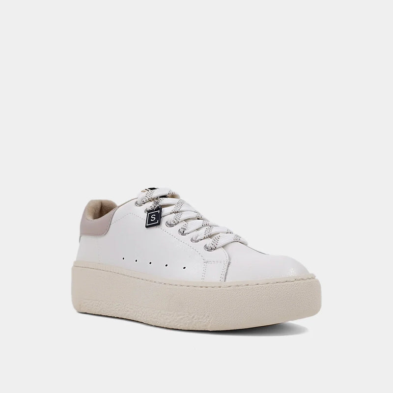 shu shop sally mushroom white platform sneakers