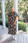 entro fall plus size midi dress