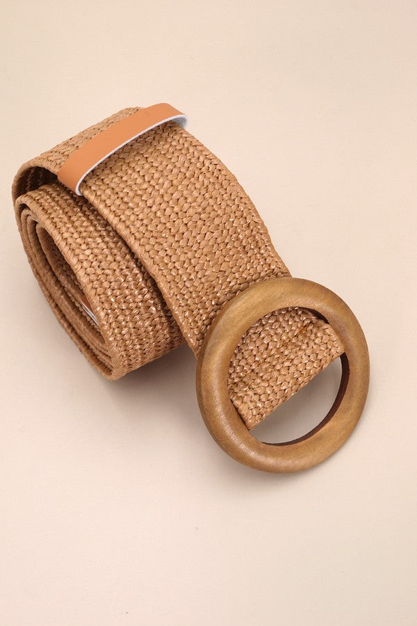 woven brown belt